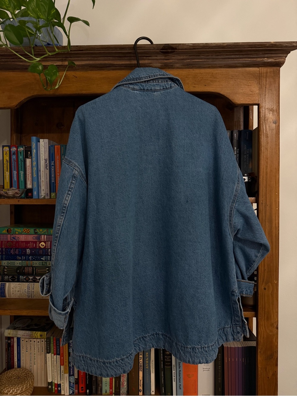 Free People Light Blue Denim Jean Jacket - Picture 2 of 6